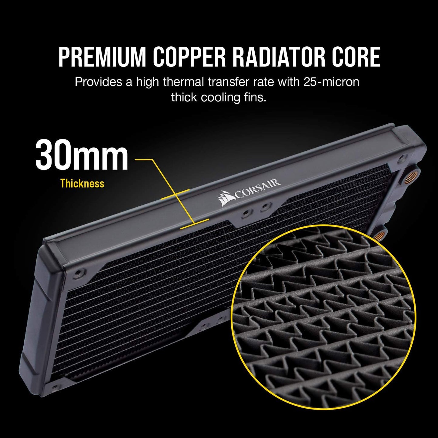 Corsair CX-9031002-WW Hydro X XR5 280mm Water Cooling Radiator