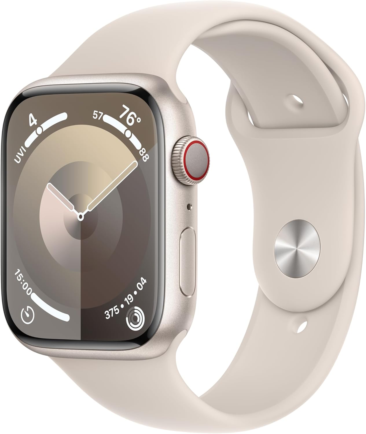 Apple Watch Series 9 (GPS + Cellular) 45mm Starlight