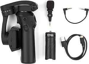 Benro 3XSLITEMIC 3XS Lite Smartphone Gimbal with Saramonic Mic