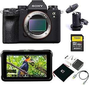 Sony Alpha a9 II Mirrorless Camera Bundle with Monitor