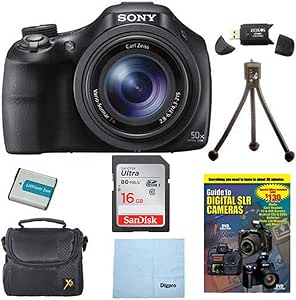 Sony DSC-HX400V 20MP Digital Camera Bundle — main product image