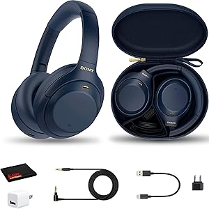 Sony WH1000XM4/B Wireless Noise Canceling Headphones