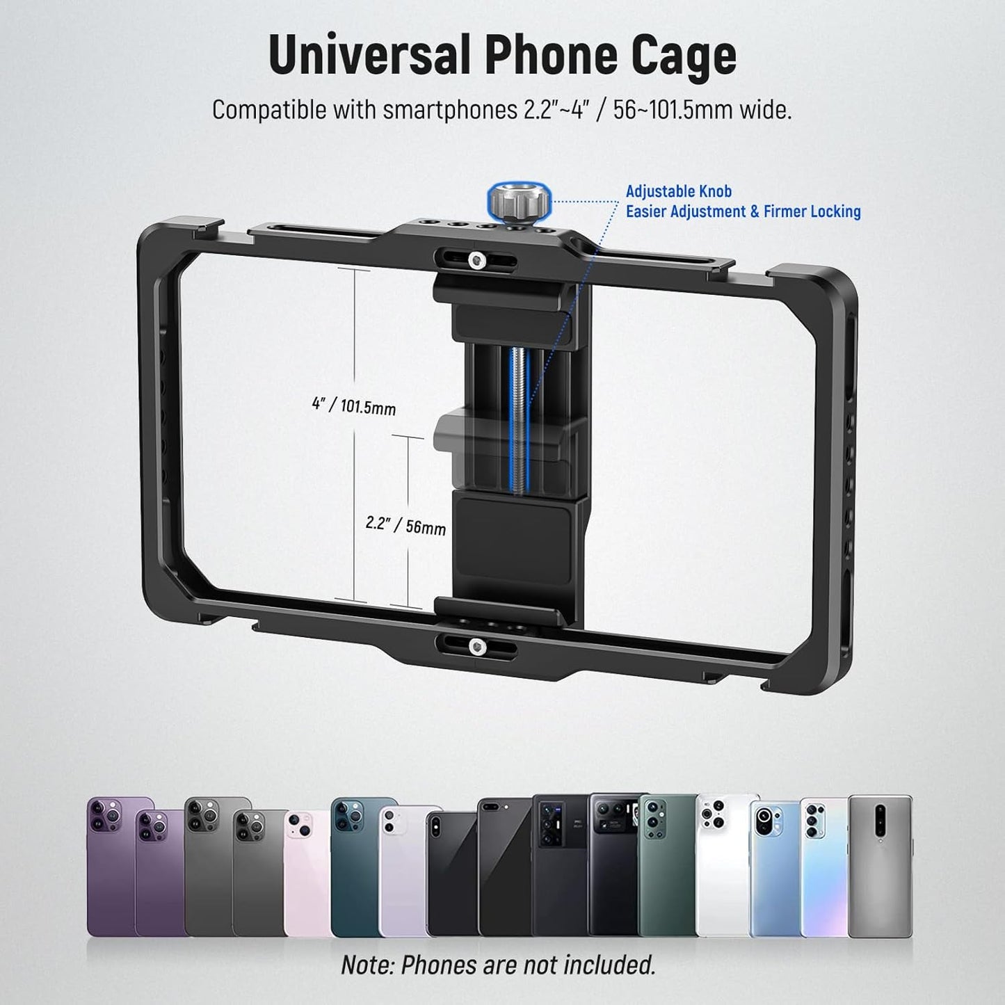 NEEWER PA009 Upgraded Phone Rig Vlogging Kit