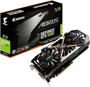 Gigabyte GV-N1080AORUS-8GD R2 AORUS GeForce GTX 1080 GPU — main product image