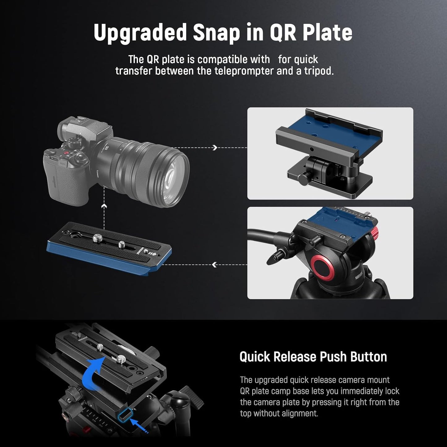 Neewer 10103009 Teleprompter C12 Modular Design