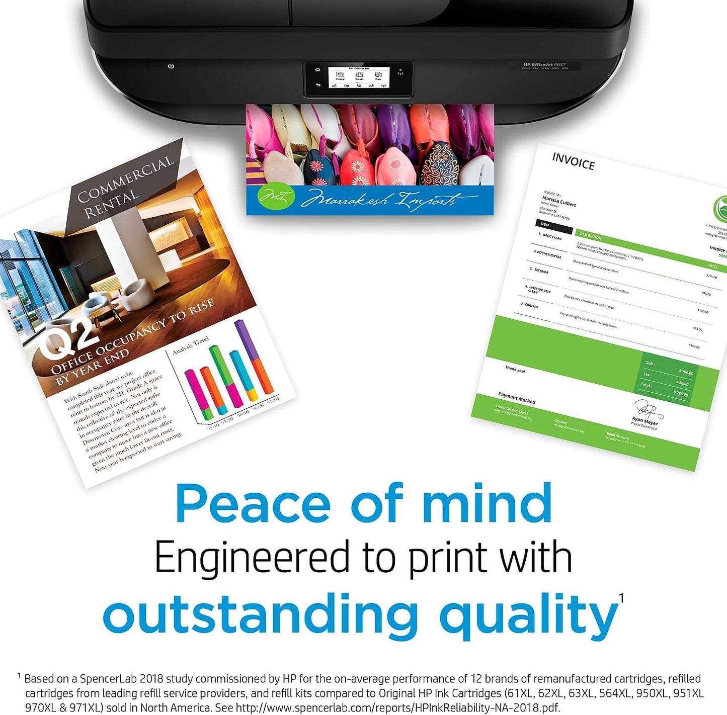 HP 62/62XL Ink Cartridges Combo Pack Original