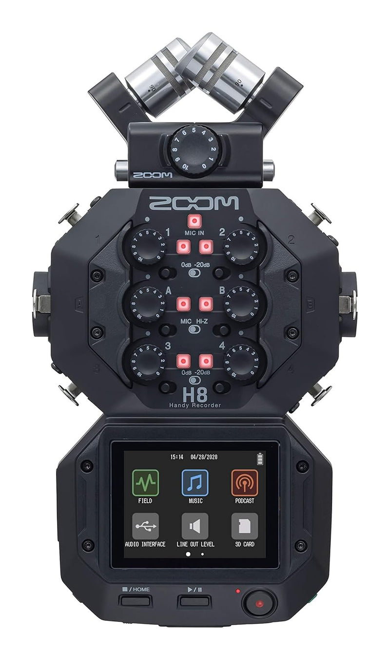 Zoom H8 8-Input Handy Recorder — main product image