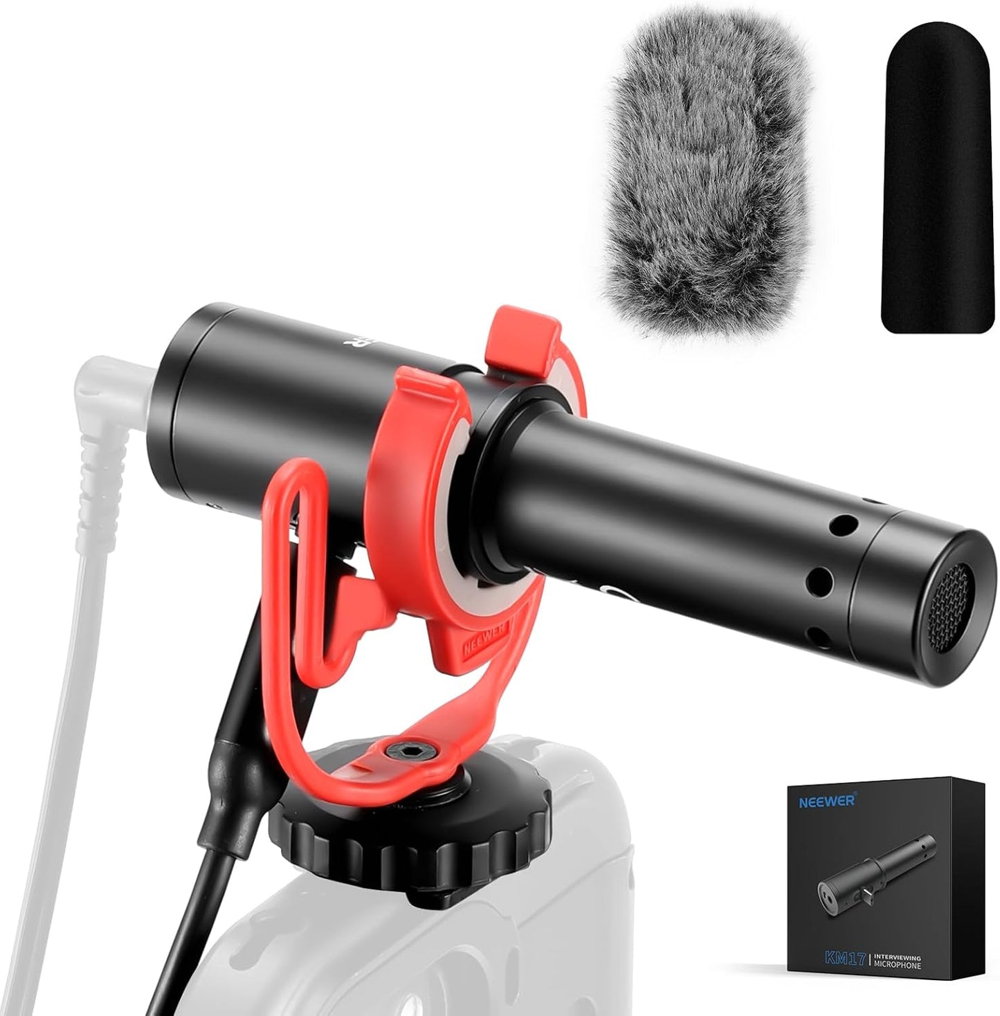 Neewer KM17 Pro USB C Microphone - Phone/Camera Vlog Mic