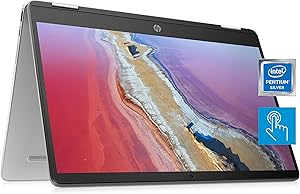 HP Chromebook x360 14a 2-in-1 Laptop - Pentium, 4GB RAM, 64GB eMMC (Renewed) — main product image