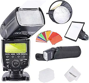 Neewer 90083735 E-TTL Speedlite Flash Kit for Canon
