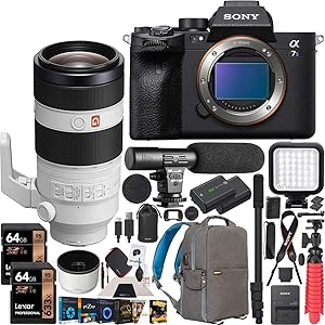Sony E40SNILCE7SM3BX4 a7S III Camera 100-400mm Lens Bundle