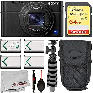 Sony RX100 VII Cyber-Shot Digital Camera Bundle