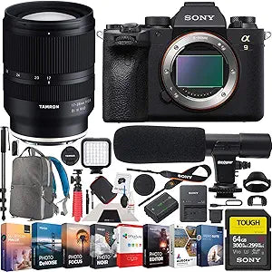 Sony E40SNILCE9M2BX6 a9 II Mirrorless Camera with 17-28mm Lens Kit