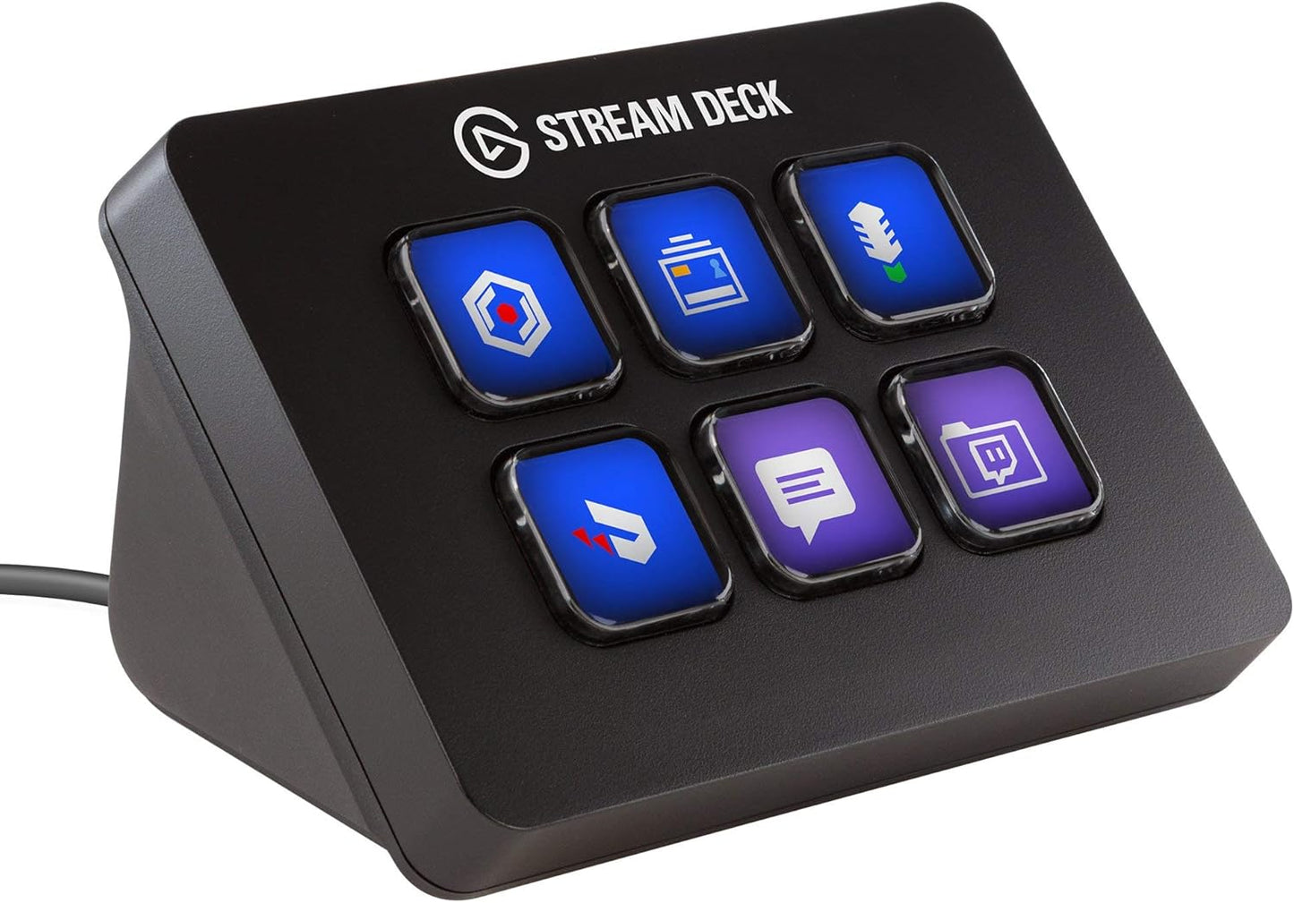 Corsair 10GAI9901-cr Elgato Stream Deck Mini Content Creation Controller (Renewed)