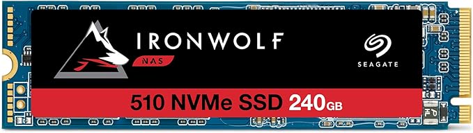 Seagate IronWolf 510 240GB NAS SSD - M.2 NVMe