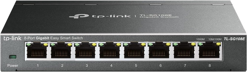 TP-Link TL-SG108E 8-Port Gigabit Easy Smart Switch — main product image