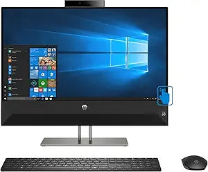HP X6C33AA Pavilion 24" All-in-One Desktop (Renewed)