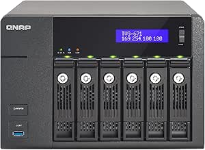 QNAP TVS-671-i3-4G-US 6-Bay NAS Server