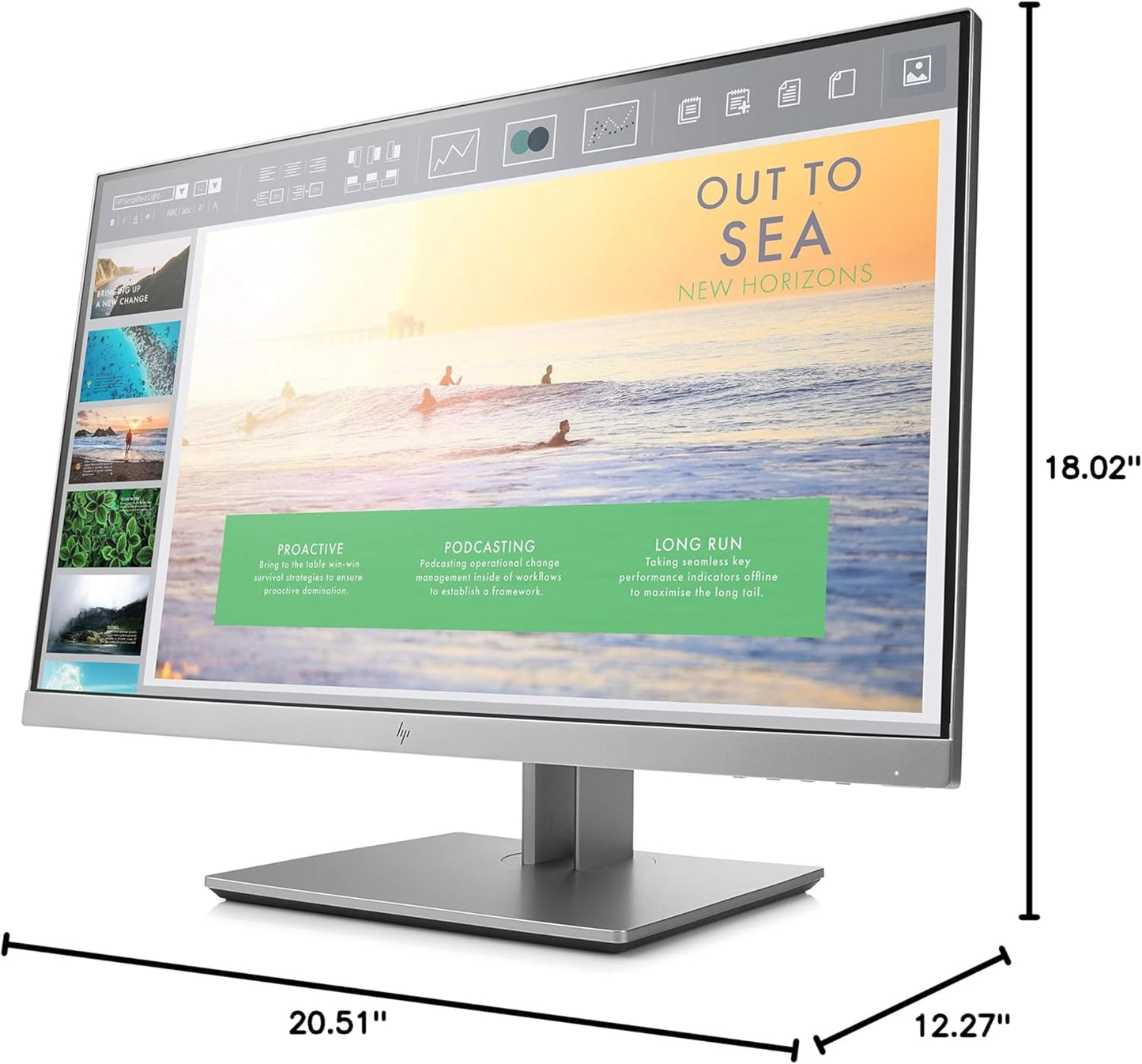 HP EliteDisplay E233 23-Inch LED Monitor (Renewed)