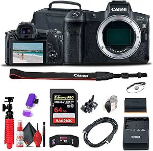 Canon 3075C002 EOS R Renewed Mirrorless Camera Bundle