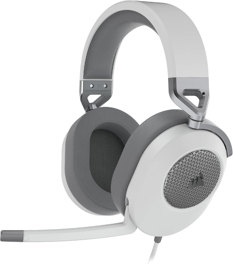 Corsair CA-9011271-NA HS65 Surround Gaming Headset White — main product image