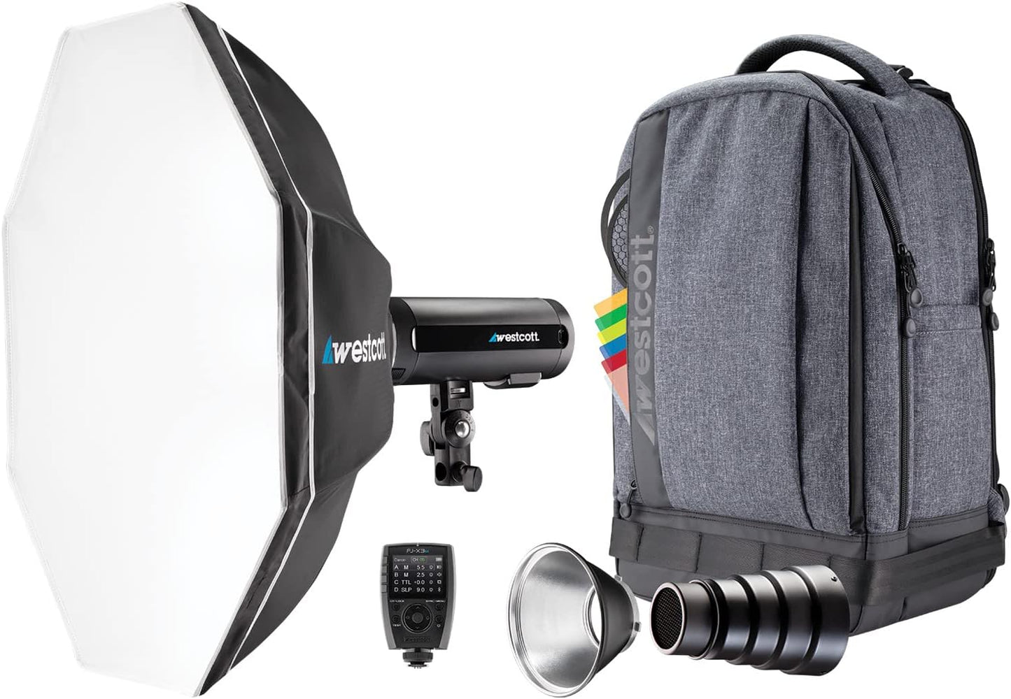Westcott 4771M FJ200 Strobe 1-Light Backpack Kit