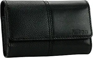 Nikon Case CS-S24 Black Leather COOLPIX Case — main product image