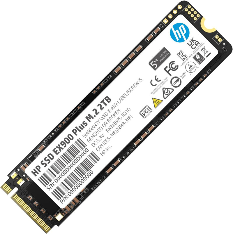 HP 35M35AA#ABA EX900 Plus 2TB NVMe M.2 SSD — main product image
