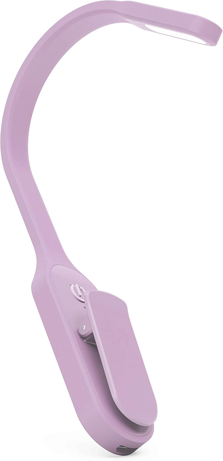 Mighty Bright 47000 Recharge Clip-On LED Book Light Lavender