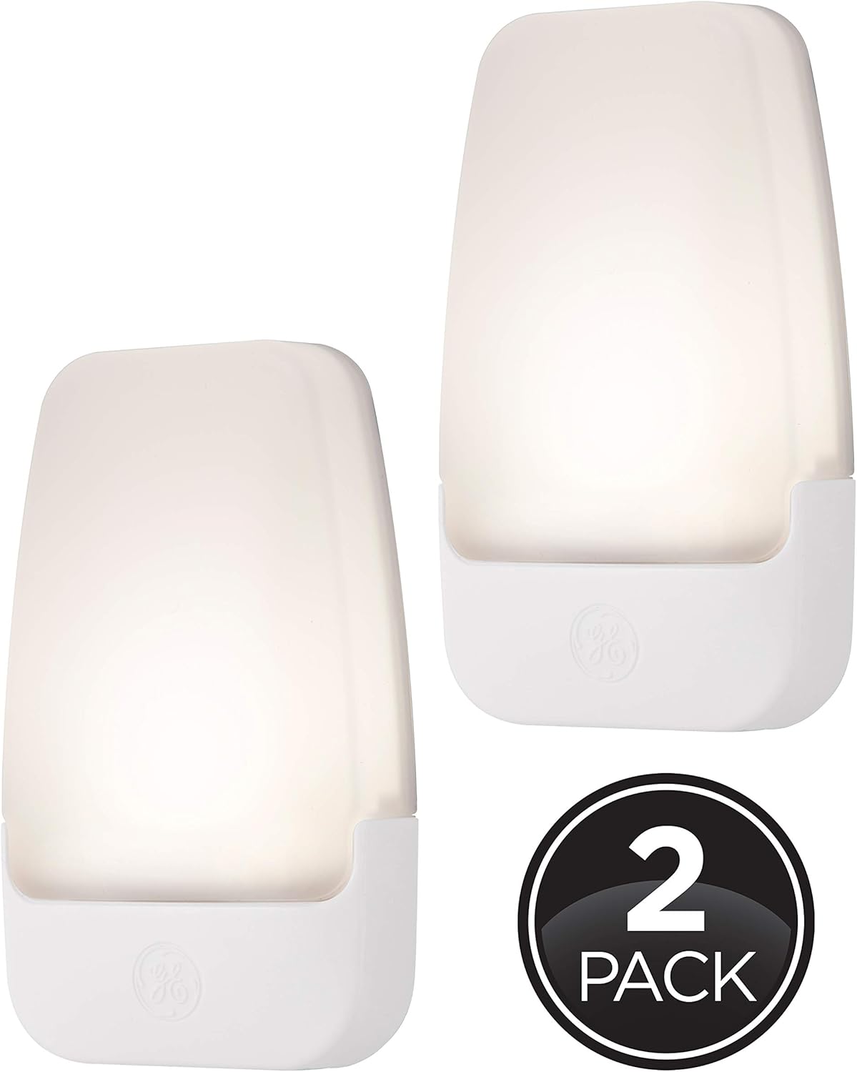 GE 30966 LED Dusk to Dawn Night Light 2-Pack