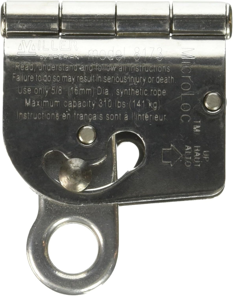 Miller 8173/U MicroLoc Wire Rope Grab 5/8 Inch — main product image