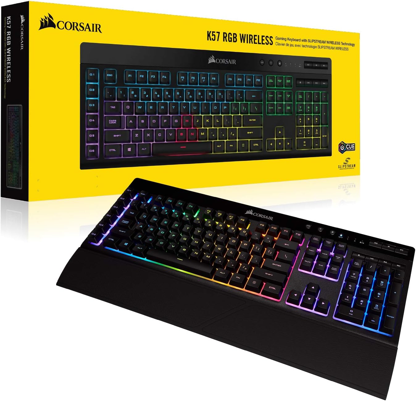 Corsair CH-925C015-NA K57 RGB Wireless Gaming Keyboard
