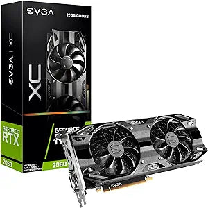 EVGA 12G-P4-2263-KR RTX 2060 12GB XC Gaming Graphics Card