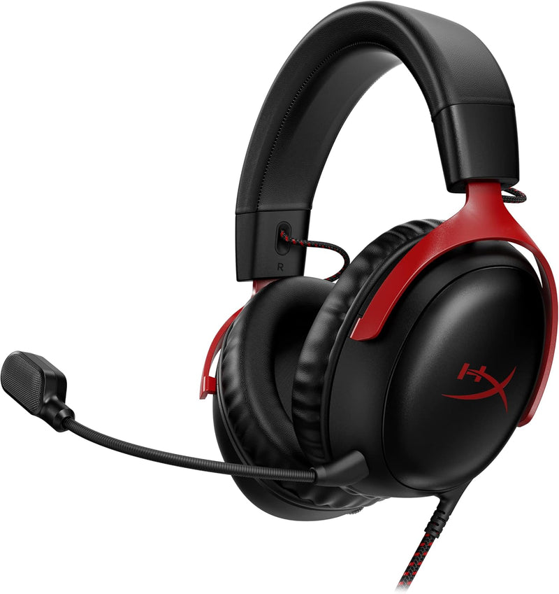 HyperX 727A9AA Cloud III Wired Gaming Headset Black/Red — main product image