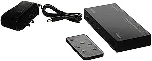Monoprice 108462 3x1 Enhanced HDMI Switch with Remote