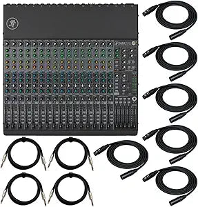 Mackie 1604VLZ4 16-Channel Mixer Pro Audio Bundle