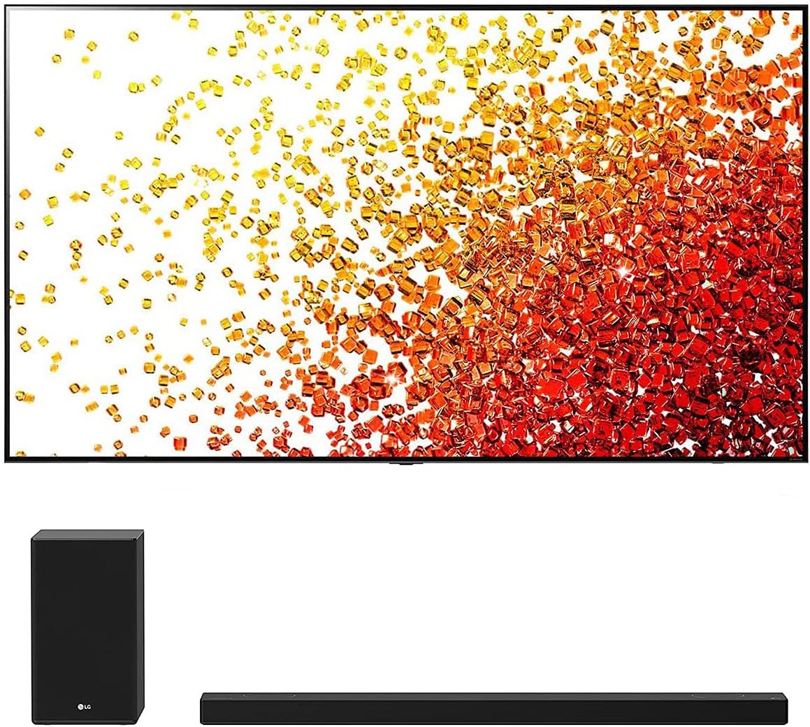 LG 65NANO90UPA 65-Inch 4K TV with SP9YA Soundbar (Used)