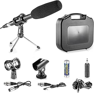 Neewer DSLR Microphone Kit - Professional Condenser Mic