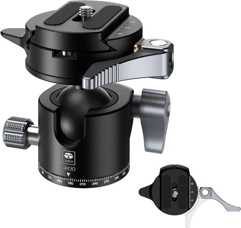 Sirui GH30 Low Profile Tripod Head Quick Release — main product image