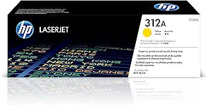 HP CF382A 312A Yellow LaserJet Toner Cartridge — main product image