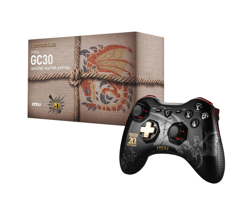 MSI FORCE GC30 Monster Hunter Edition Wireless Gaming Controller — main product image
