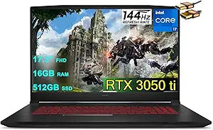 MSI Katana GF76 Gaming Laptop i7 RTX 3050 Ti 144Hz — main product image