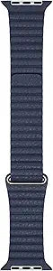 Apple MGXD3AM/A Watch Band - 44mm Leather Loop, Diver Blue, Large — main product image