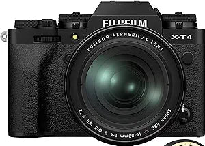 Fujfilm X-T4 Mirrorless Camera 16-80mm Lens (Renewed)