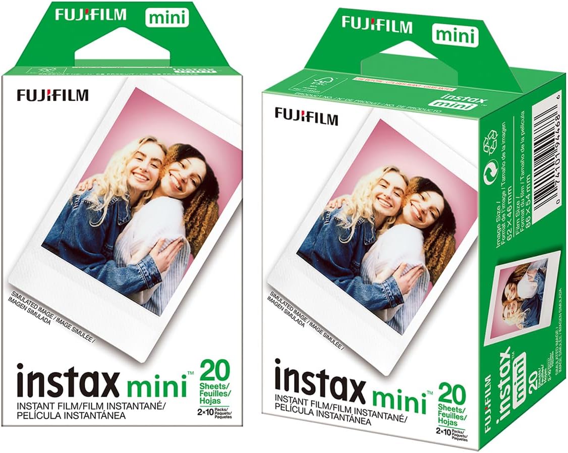 Fujifilm Instax Mini Film 2-Pack 40 Exposures