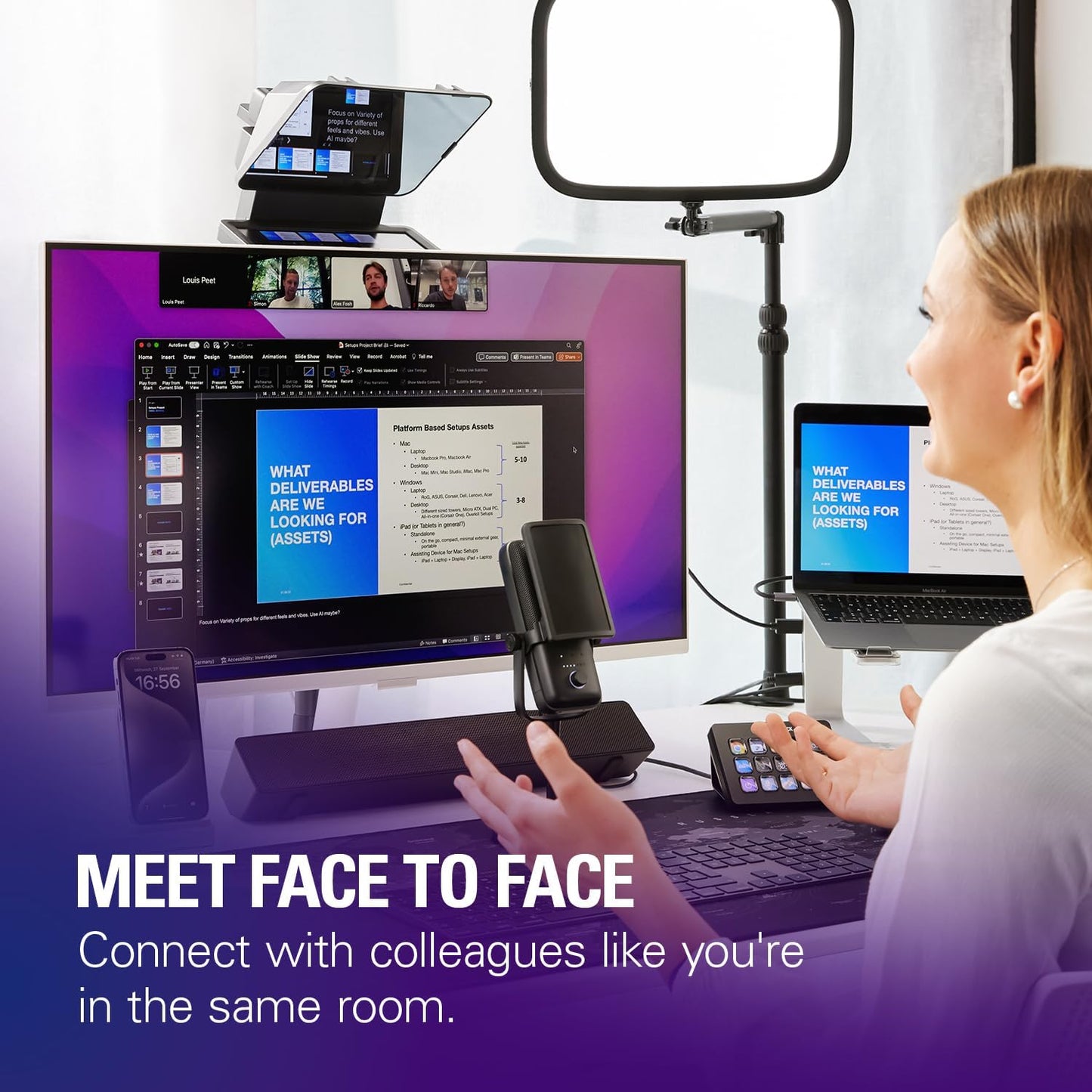 Elgato 20WAD9901 Prompter Teleprompter for Streaming