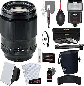 Fujifilm XF 90mm f/2 R LM WR Lens Kit