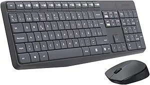Logitech 920-007919 MK235 Wireless Keyboard and Mouse Combo - Spanish
