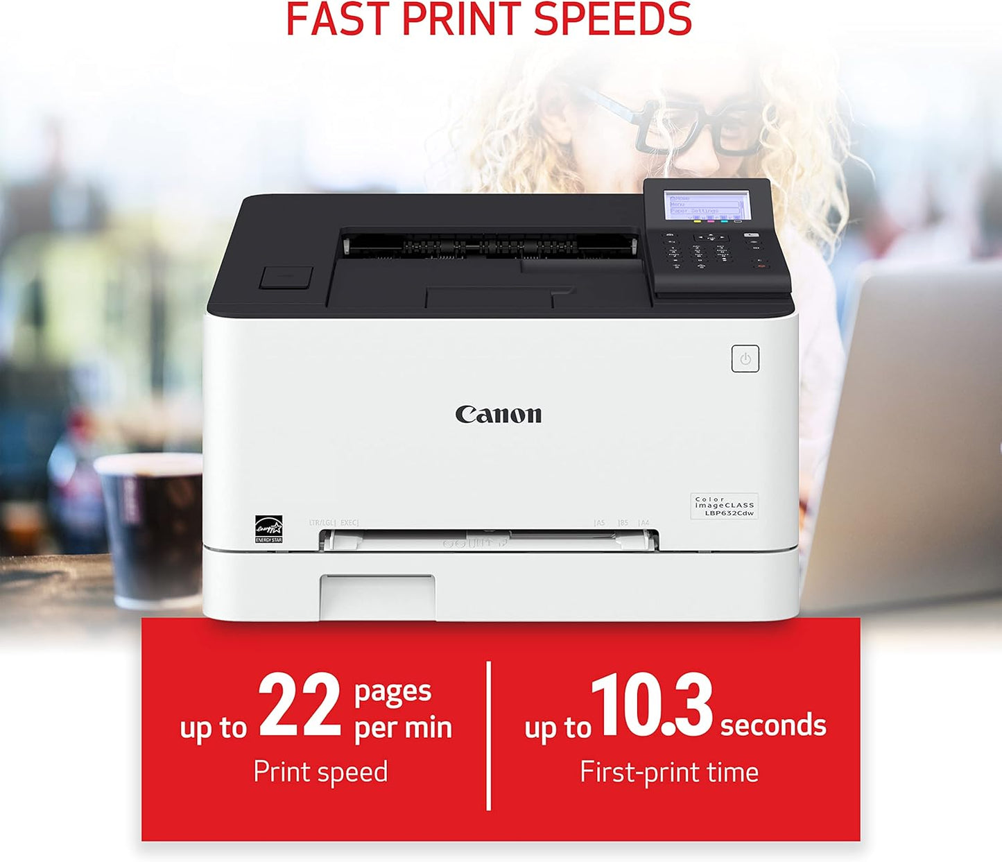 Canon 5159C003 Color imageCLASS LBP632Cdw Wireless Printer