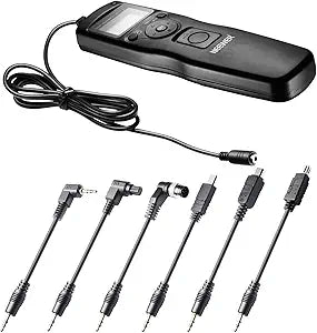 Neewer 10086926 Timer Remote Shutter Release - Canon, Nikon, Sony